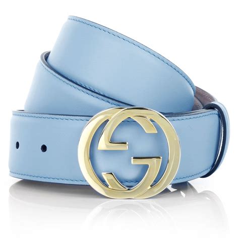 light blue gucci belt|blue Gucci belt men.